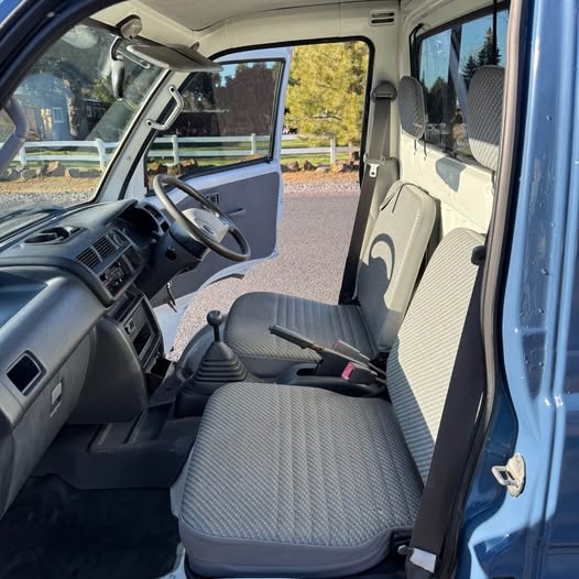 Blue kei truck photo 3