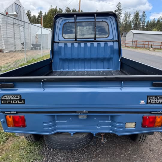 Blue kei truck photo 9