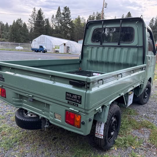 Green kei truck photo 5